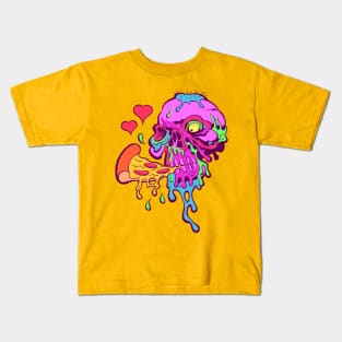 Pizza Zombie Kids T-Shirt